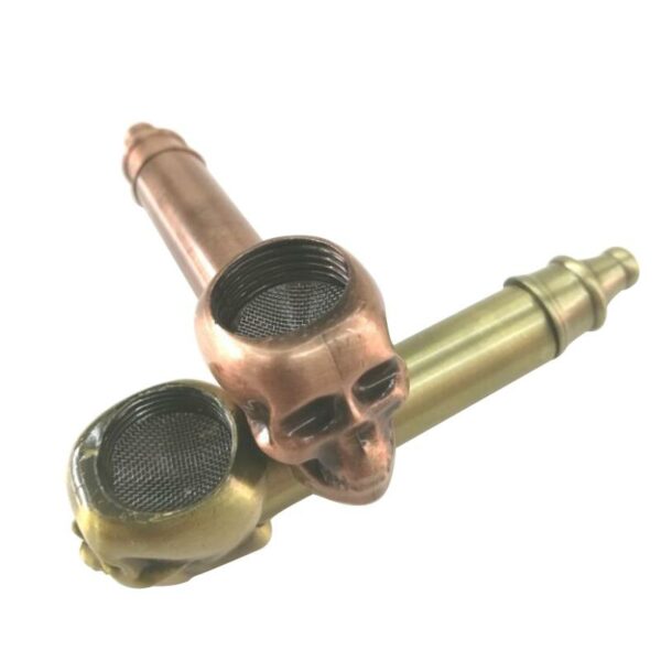 Pipa Metal Calavera (Color Referencial)