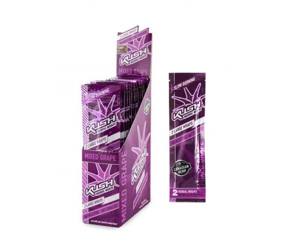 Blunt Kush Hemp Wrap x2 Mixed Grape