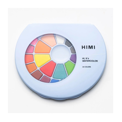 Set Acuarelas 24 Colores Himi-Miya